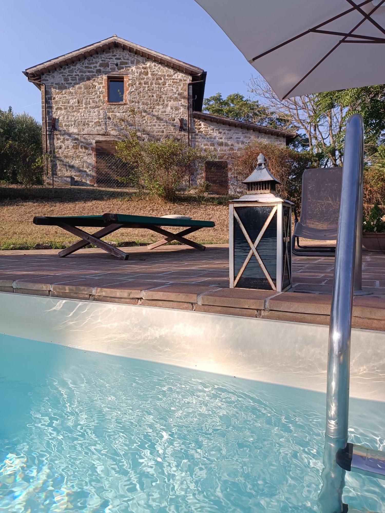 La Brocca Di Valdichiascio Villa Gubbio Buitenkant foto