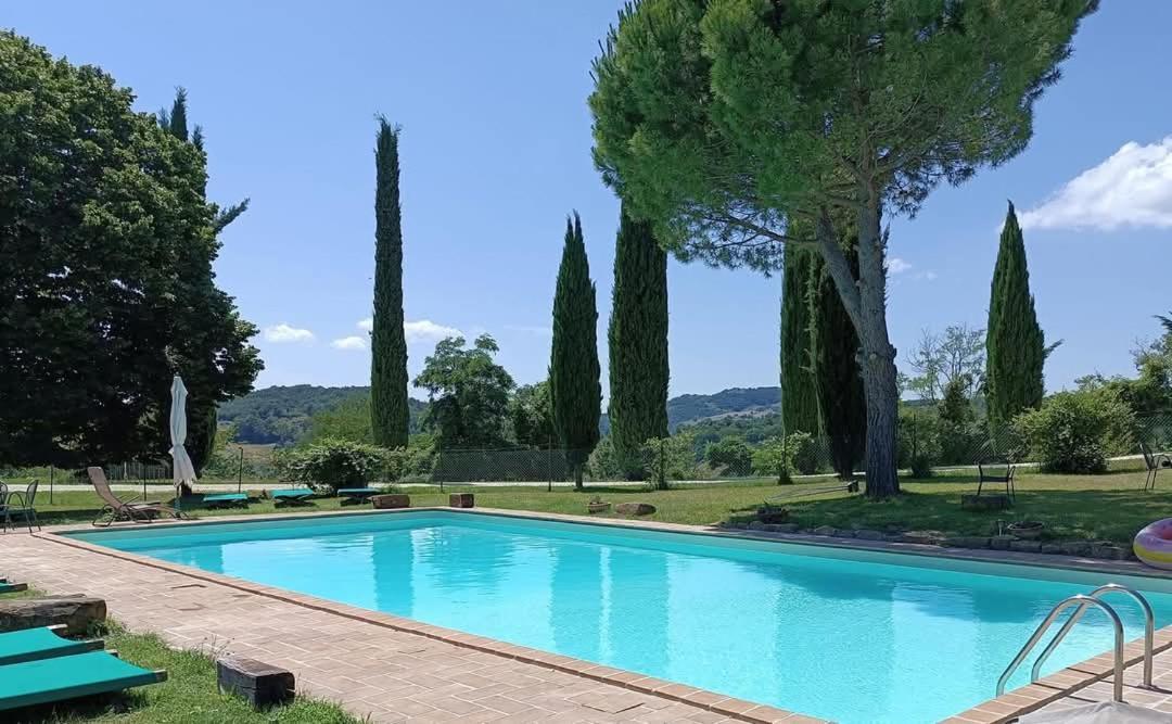 La Brocca Di Valdichiascio Villa Gubbio Buitenkant foto