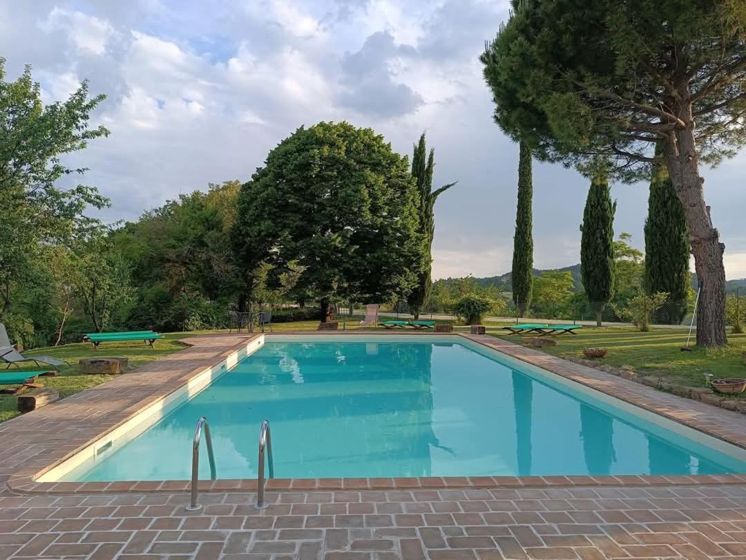 La Brocca Di Valdichiascio Villa Gubbio Buitenkant foto